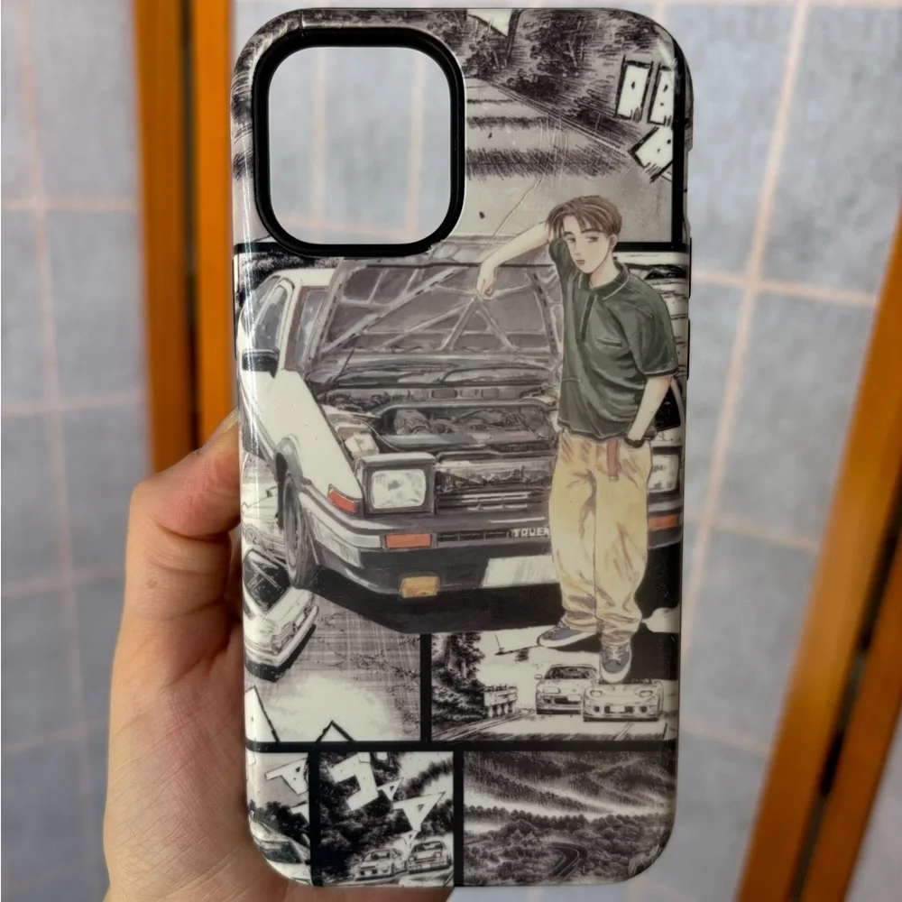 • Initial D anime phone case ( character Takumi Fujiwara) •